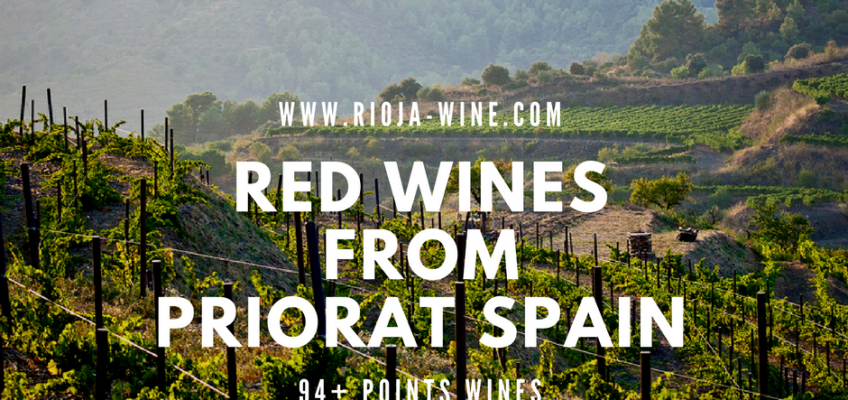 6 Award Winning Red Wines from Priorat Spain (94+ Points)