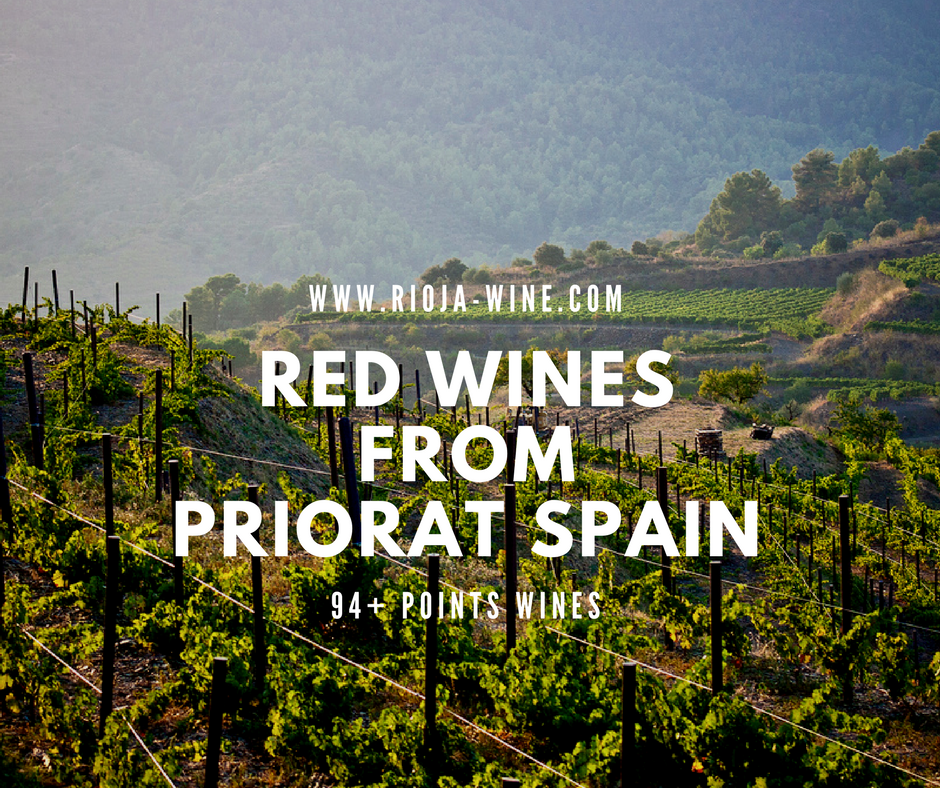 6 Award Winning Red Wines from Priorat Spain